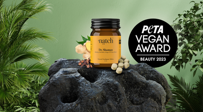 Gewonnen! Natch erhält PETAs Vegan Award - Beauty. Beste Vegane Zahnpasta.