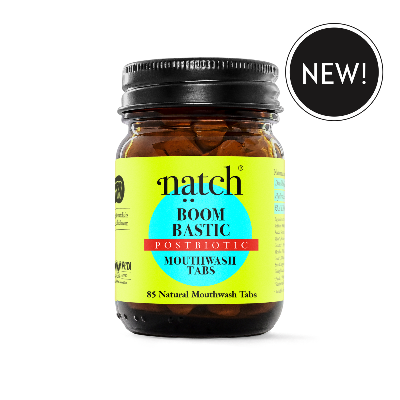 Boombastic - Postbiotic Mouthwash Tabs