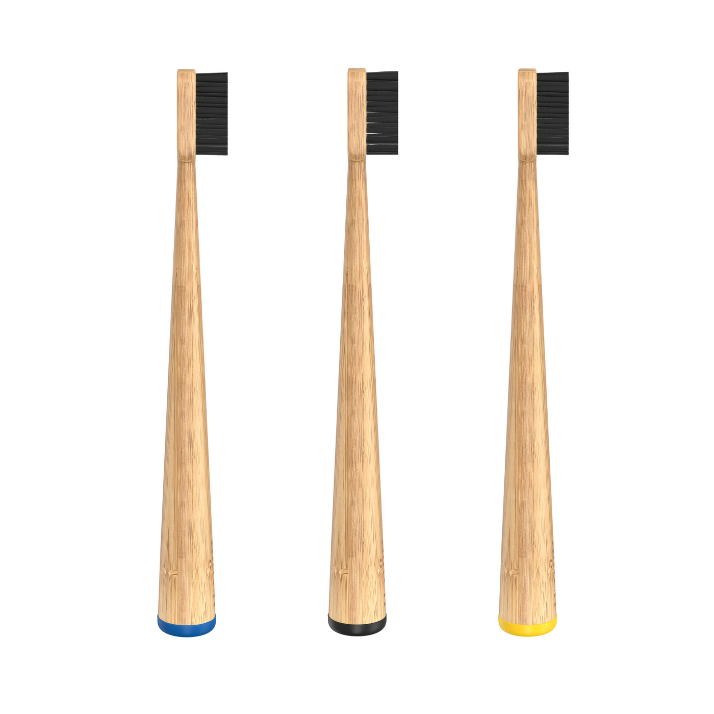 Natch Toothbrushes Ménage à Trois - Three Colors, soft Bristles - Natch Labs