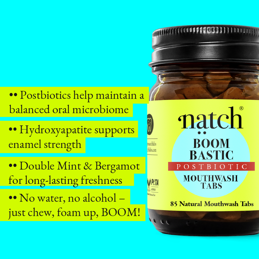 Boombastic - Postbiotic Mouthwash Tabs