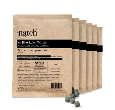 So Black, So White 6-Month Refill Bags - Natch Labs