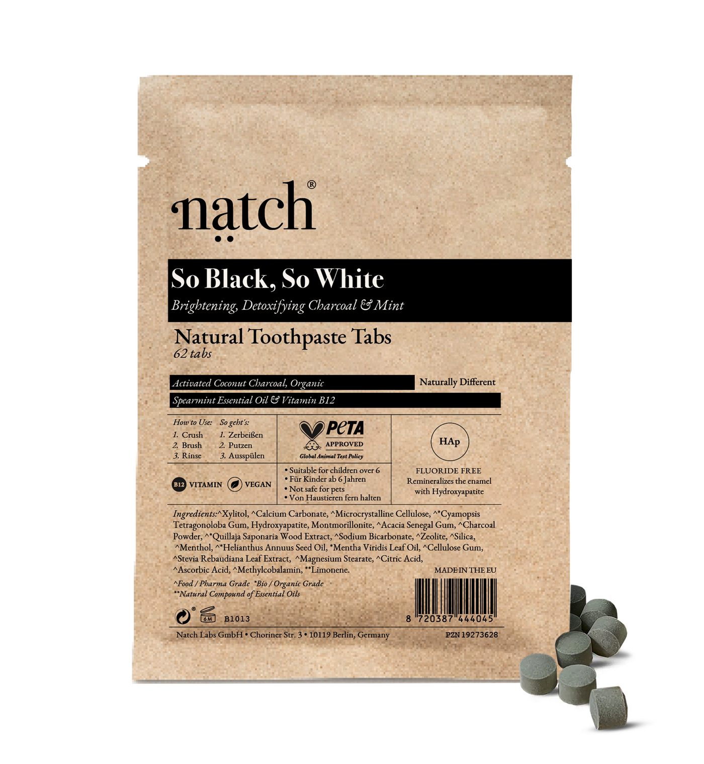 So Black, So White 1-Monats-Nachfüllpackung