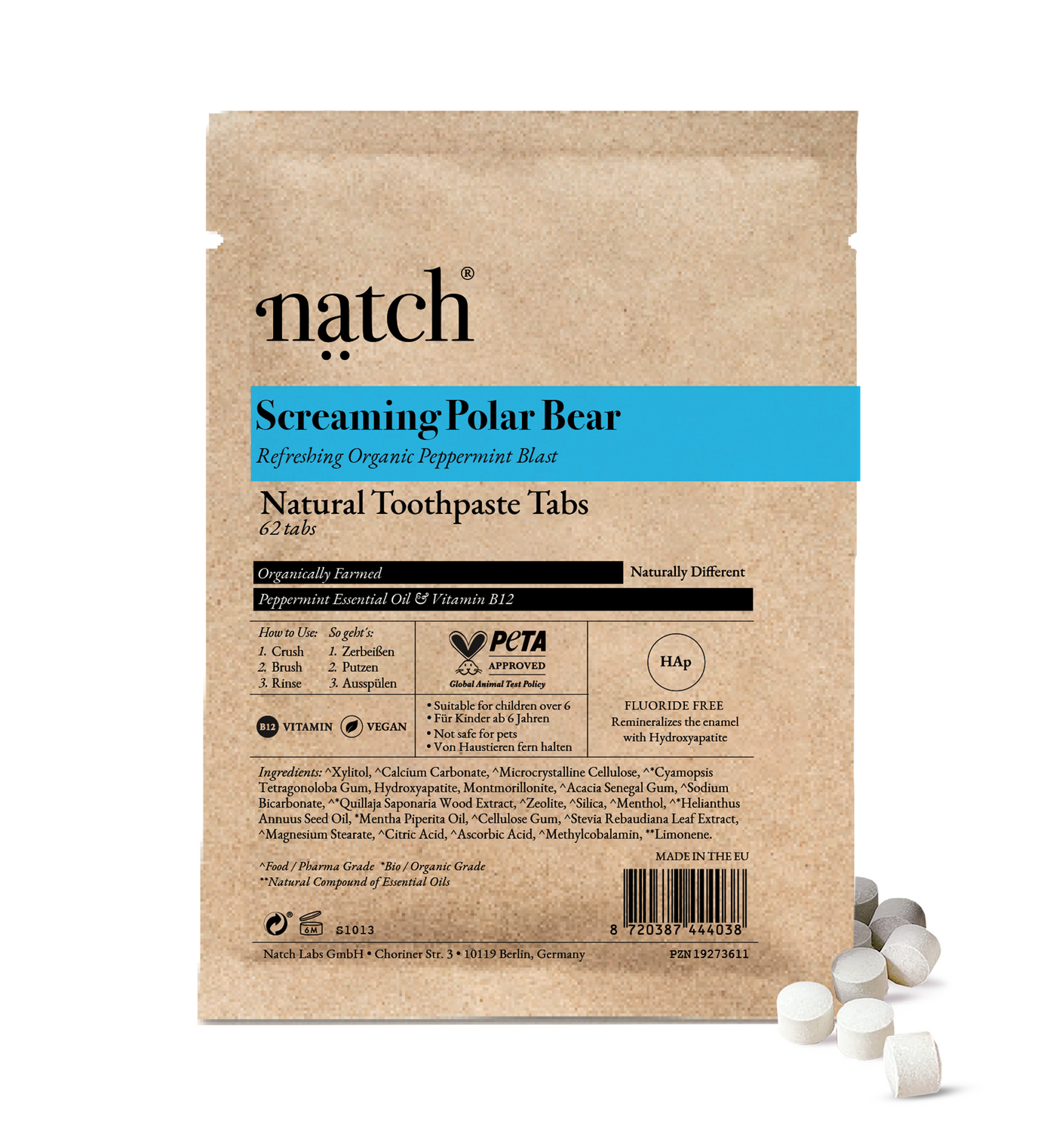 Screaming Polar Bear 1-Monats-Nachfüllpackung