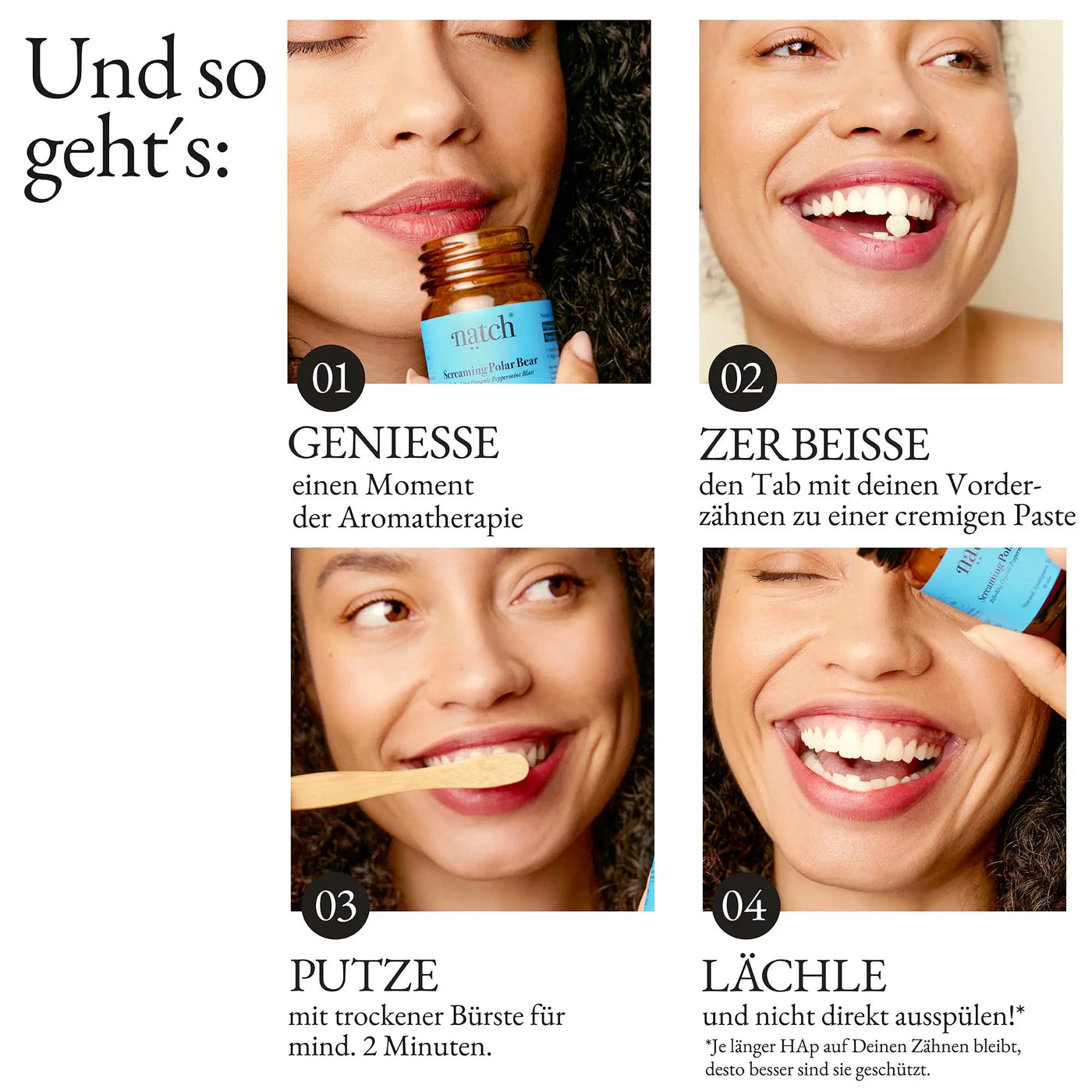 So Black, So White 1-Monats-Nachfüllpackung